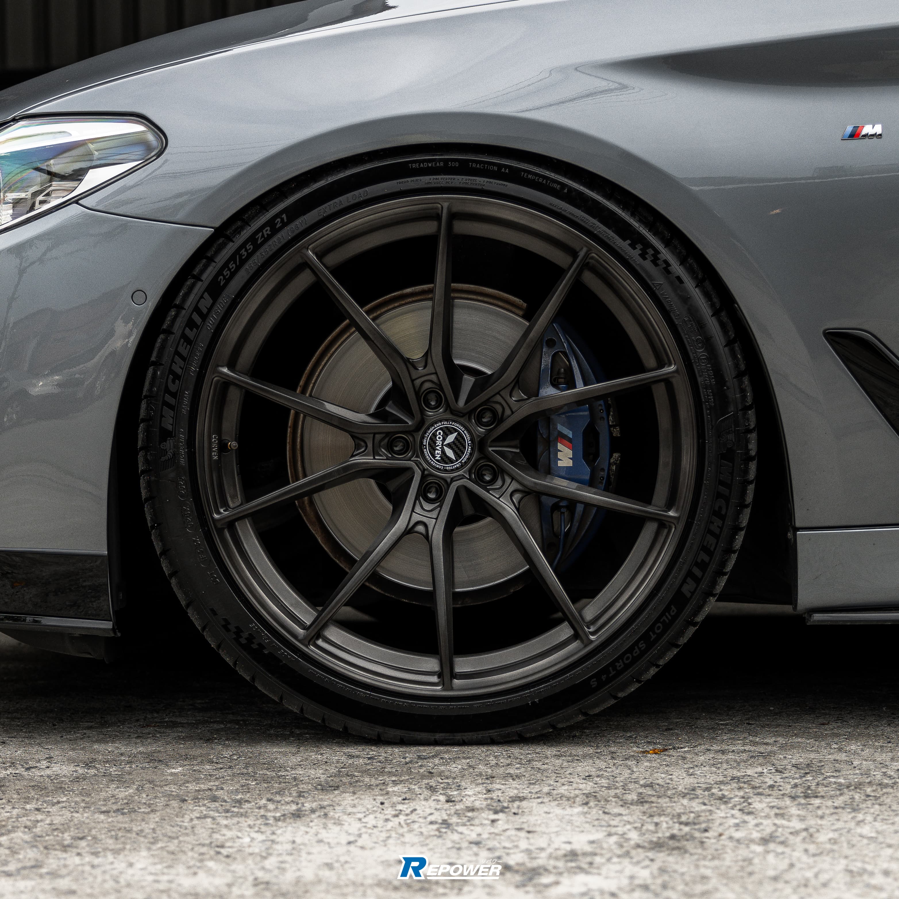 BMW 5 Series G30 530i 2017 Grey · Corven Forged CF-104M