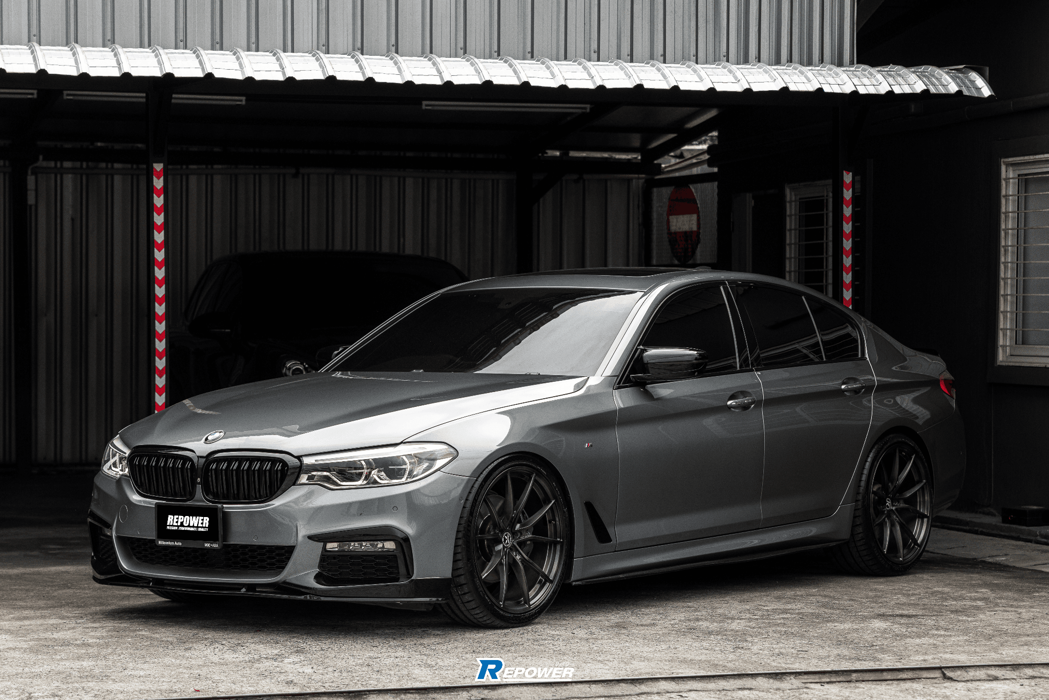 BMW 5 Series G30 530i 2017 Grey · Corven Forged CF-104M (1/6)